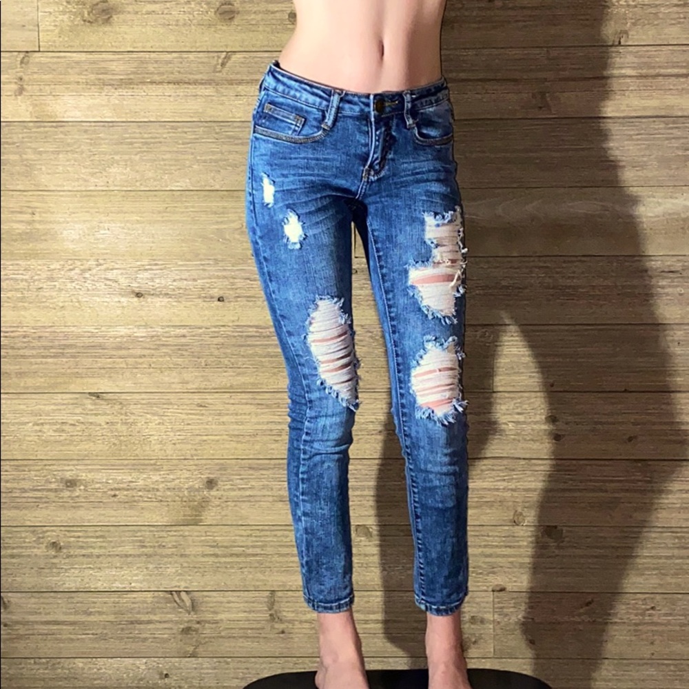 MACHINE Ripped Jeans Size 25